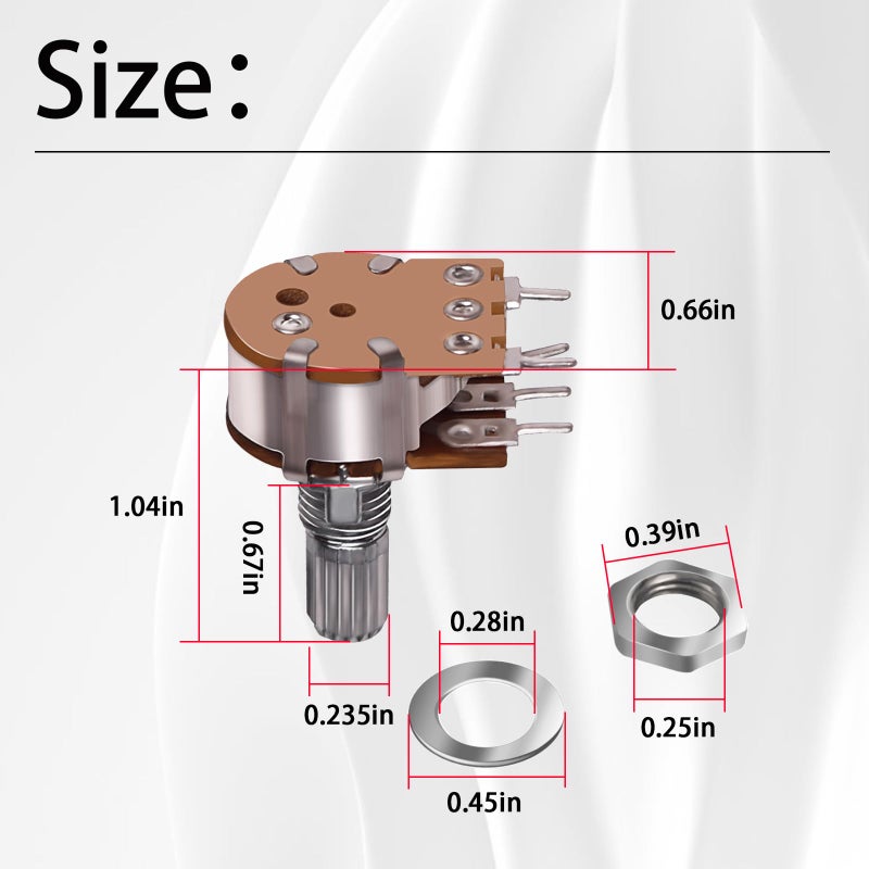 XTPTFABS Control Board Speed Knob Replacement Part(1 Control Board Speed Knob, 1 Washer, 1 nut) Fits for Medicool Pro Power 20k Nail Drill Machines - Image 3